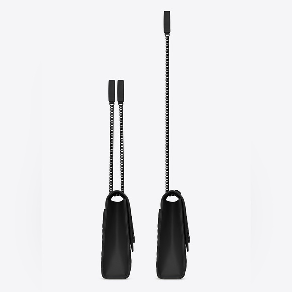 NWT!!! YSL SAINT LAURENT Large Tri-Quilted Matelasse Grain de Poudre MSRP$3300 - Picture 11 of 14